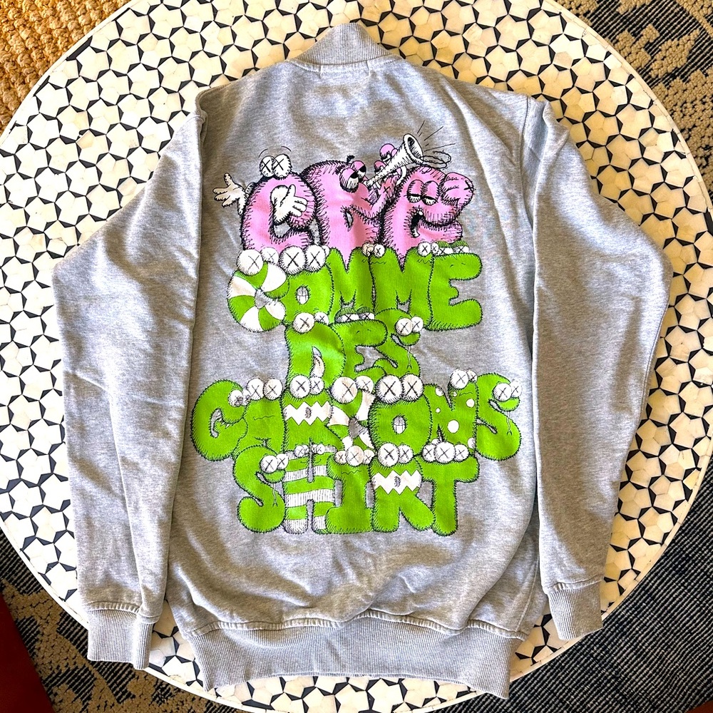 Comme des Garçons x KAWS, zip up jacket